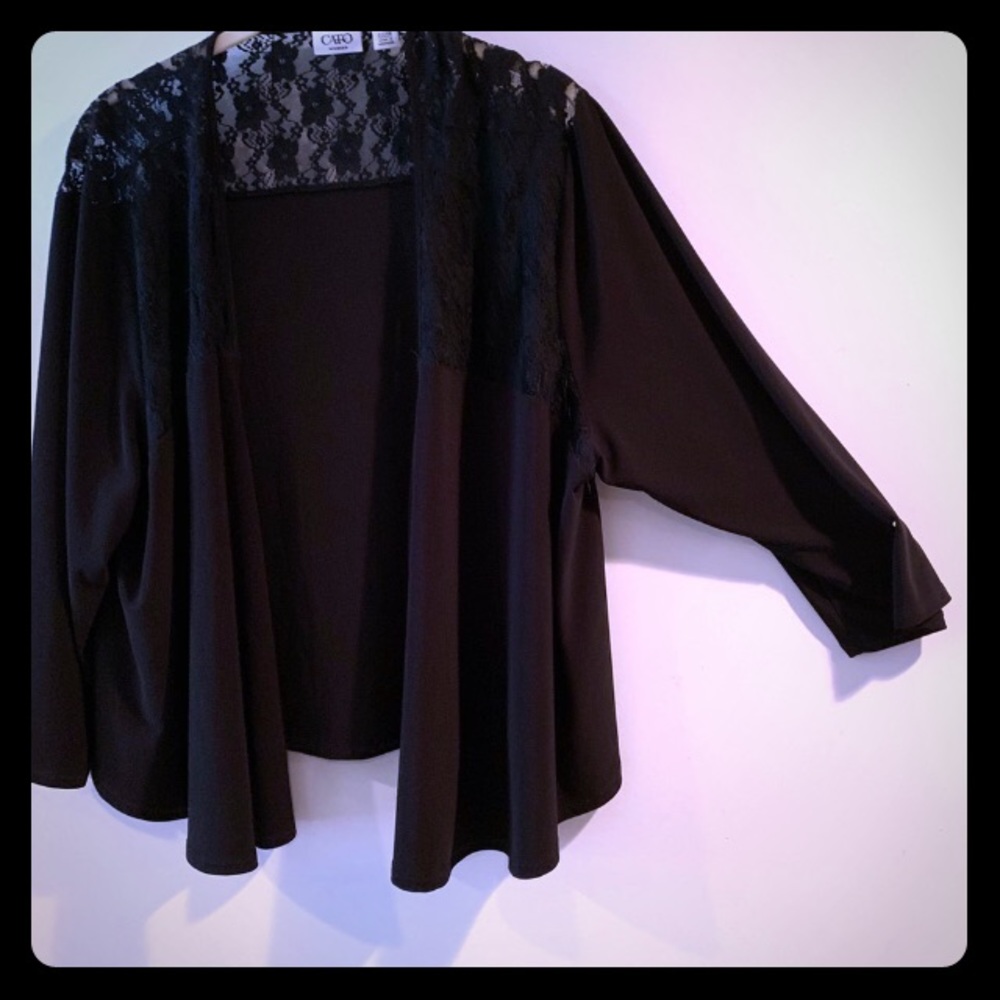 Cato 22/24 lace cardigan-type top